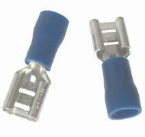 BLUE PRE INSULATED FEMALE TERMINAL 6.3mm