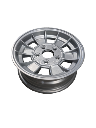 13X6 INCH ALLOY TRAILER WHEEL FORD RIM - SILVER TO SUIT FORD STUD PATTERN 5x114.3