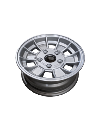 13X6 INCH ALLOY TRAILER WHEEL HQ RIM - NATURAL TO SUIT HQ STUD PATTERN 5X4.75