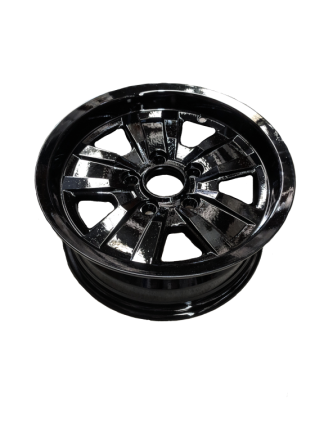 14X6 INCH ALLOY TRAILER WHEEL FORD RIM - BLACK TX2 TO SUIT FORD STUD PATTERN 5x114.3