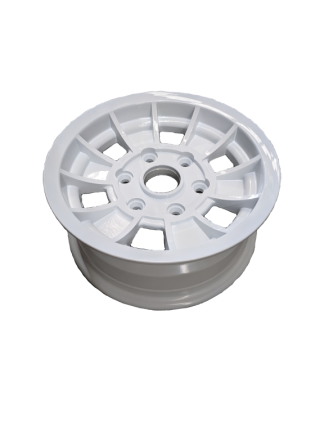 14X6 INCH ALLOY TX1 TRAILER WHEEL LANDCRUISER RIM - WHITE TO SUIT LC6 STUD PATTERN 6X139.7 - TX1