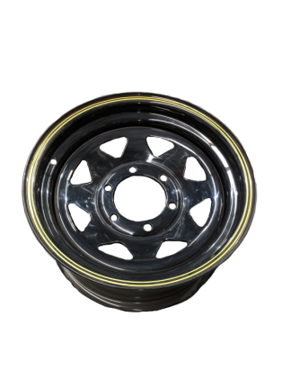 16X7 Rim only - Land Cruiser (5) SunraysiaTo suit Land Cruiser 5x150 pcd Hub BLACK