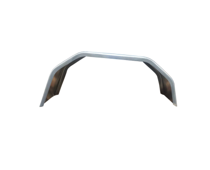 10" Single Axle Mudguards - 4 Fold 13' - 14" Wheel - Width 255 Length 850 Height 340 (Smooth Galv)