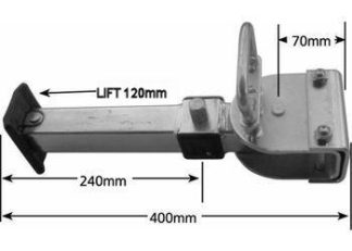 Quick Release Adjustable Leg Standard Foot 400mm - 520mm