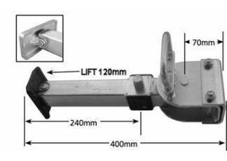 Quick Release Adjustable Leg Large Foot