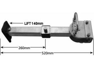 Quick Release Adjustable Leg Standard Foot 520mm - 660mm