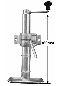 Standard Adjustable Stand with clamp 360mm - 585mm