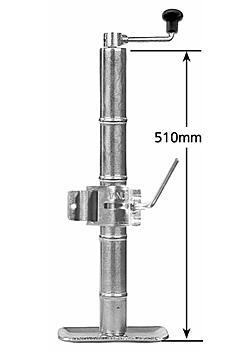 Standard Adjustable Stand with Clamp 510mm - 735mm