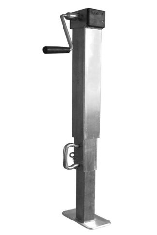 Side Winding Extra Long Adjustable Stand with Drop Leg and Loose Handle - Medium Duty