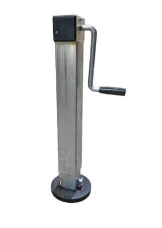 Side Winding Adjustable Stand with fixed handle and removable rubber foot - Heavy Duty