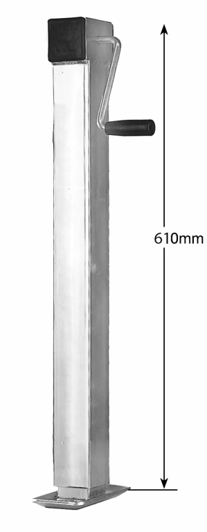 Side Winding Adjustable Stand - Heavy Duty - Short model