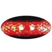 SIDE MARKER LAMP - RED - 0.5M CABLE - RETAIL 10-30V