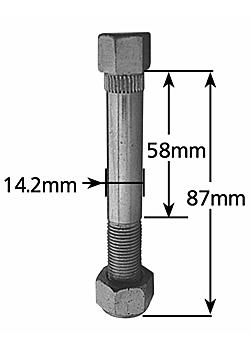 Suspension Bolt 102mm x 14mm