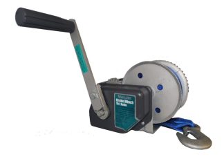 Brake Winch - 10:1 ratio -  Web Strap - Line Pull 500kg