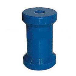 4 1/2 inch Bow Roller Blue - 17mm Bore