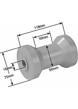 4.5 inch Cotton Reel - 16mm Bore