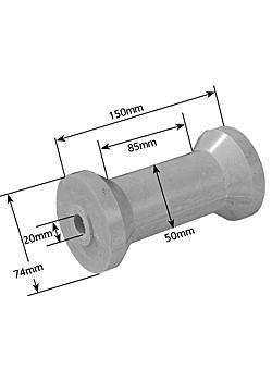 6 inch Cotton Reel - 20mm Bore