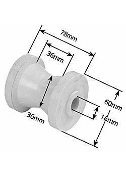 3 inch Cotton Reel - 16mm Bore