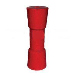 8 inch Sydney Type Roller - Red Poly - 17mm Bore