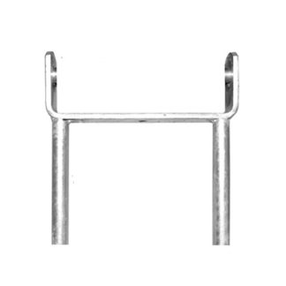 SINGLE WOBBLE ROLLER BRACKET Galvanised