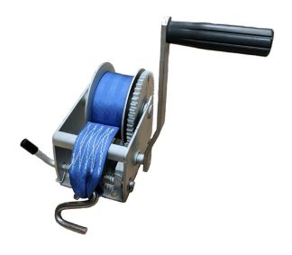 Hand Winch -3:1 ratio - Web Strap - Line pull 300kg - Compact Version