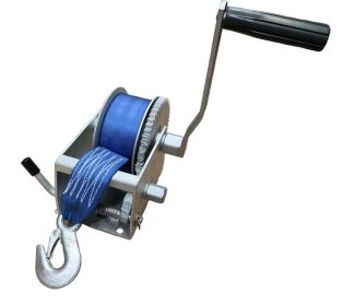 Hand Winch - 5:1:1 ratio - Web Strap - Line pull 700kg