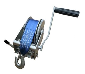 Hand Winch - 5:1 ratio - Web Strap - Line pull 700kg