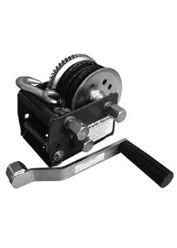 Hand Winch, Rope Cable 10:5:1 ratio Snap Hook