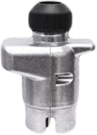 Large Round 7 Pin Male  Trailer Plug - Metal