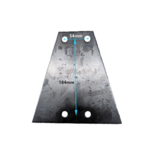 Coupling Back Plate - 4 Hole V Shape