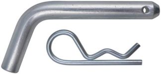 Coupling Tongue Pin and R Clip - Chrome