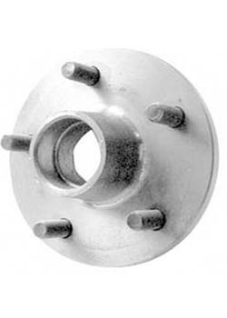 Commodore Lazy Hub - Galvanised Complete with Studs/Nuts, A Bearings, Oil Seal and Dustcap