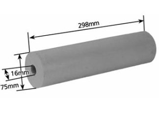 12 inch Parallel Keel Roller - 16mm Bore