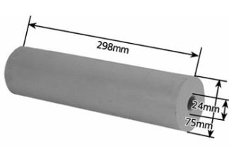 12 inch Parallel Keel Roller -  24mm Bore