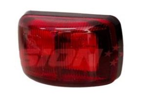 SIDE MARKER LAMP - Red 9-33V 0.5m Cable