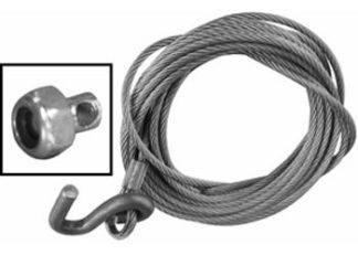 Steel Cable 6m x 5.4mm S Hook