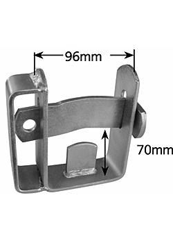 Single Position Coupling Lock - Zinc