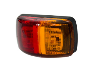 SIDE MARKER LAMP - Red/Amber 9-33V 0.5m Cable