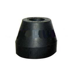 2 1/2 INCH TAPERED BLACK ROLLER 17MM BORE