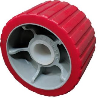 3 inch x 5 inch Wobble, Poly, Red, 24mm bore