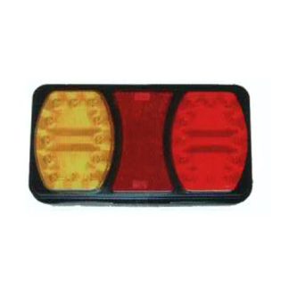 Series 100 - Stop/Tail and Indicator - 10-30v Built inch reflex reflector