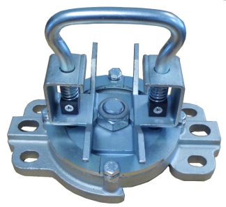 New Cast Swivel Bracket for Std and Med J/Wheels- bolt/weld