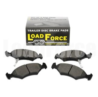 LoadForce disc brake pad set of 4 to suit LoadForce T35, T35-SS and UFP DB35 hydraulic brake caliper models