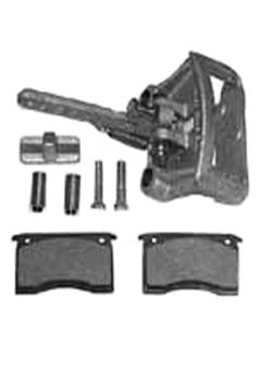 Mechanical Brake Caliper, pads,slides,bolts