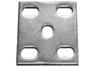 Fish Plate 8mm slotted to suit common axle sizes