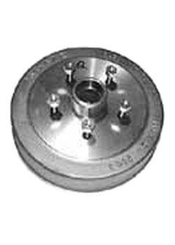 10 inch Commodore Hub Drum, No Bearings, Grease Cap or Seal